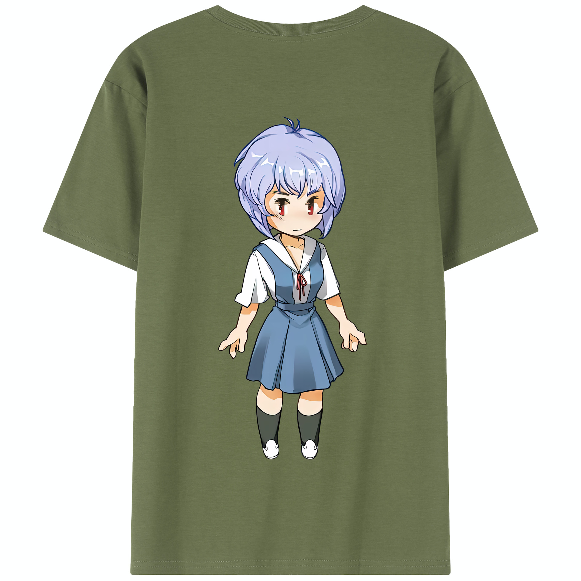 （画像用） EVA 新世紀エヴァンゲリオン 綿100％半袖Tシャツ（背面プリント）